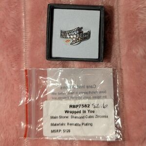 Ring Bomb Party Ring - Wrapped in You - Size 6 - BRAND NEW